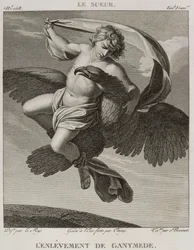 Denis-Sébastien Leroy, Coiny en Bovinet - De ontvoering van Ganymedes, naar Eustache Le Sueur - 1802-1815