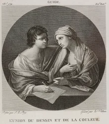 Denis-Sébastien Leroy en Le Villain - De vereniging van tekening en kleur, naar Guido Reni - 1802-1815