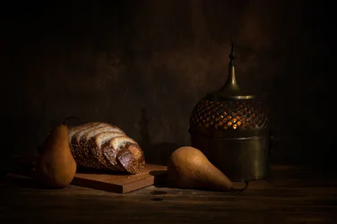 Warm, rustiek stilleven