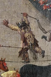 De triomf van aartshertogin Isabella in de Ommeganck in Brussel op 31 mei 1615 (detail)