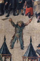 De triomf van aartshertogin Isabella in de Ommeganck in Brussel op 31 mei 1615 (detail)
