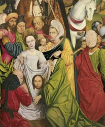 Christus draagt het kruis











 en Veronica met het Sudarium