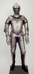 Veldharnas, uit een garnituur, waarschijnlijk vervaardigd voor Ludwig Ungnad von Weissenwolf auf Sunegg, ca. 1552