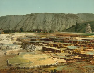 Hymen Terrace, Yellowstone National Park, ca. 1902