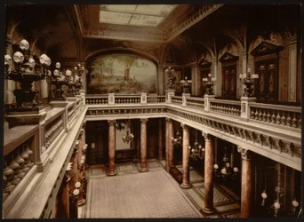 Casino-ingang, Atrium, Monte Carlo, Riviera