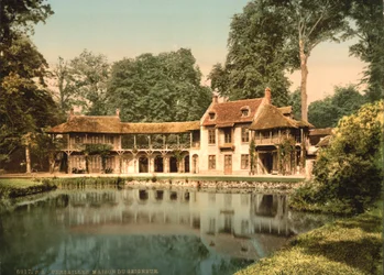 Petit Trianon Park, Maison du Seigneur, Versailles, ca. 1890-1900 (fotochrom)