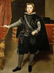 Portret van Infant Balthasar Charles (1629-1646)