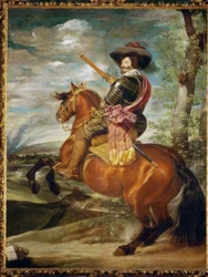 Graaf-Duque de Olivares te Paard