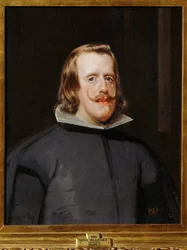 Koning Felipe IV van Spanje ... (schilderij op doek)
