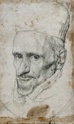 Portret van kardinaal Gaspar de Borja y Velasco