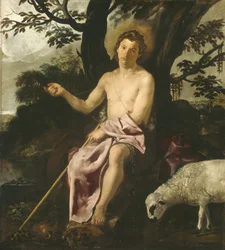 Sint Jan de Doper in de wildernis, ca. 1622