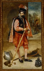 De nar bekend als Don Juan de Austria ... (schilderij op doek)