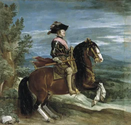 Ruiterportret van Filips IV