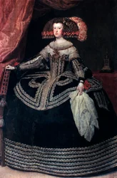 Koningin Doña Mariana van Oostenrijk, ca. 1652-1653