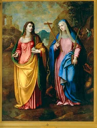 Heiligen Magdalena en Martha
