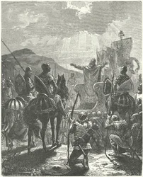 Paus Innocentius III predikt de Albigenzische Kruistocht