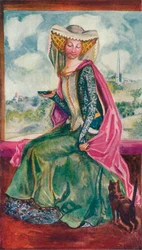 Een vrouw uit de tijd van Hendrik IV, 1907