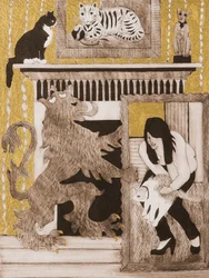 Katten, 2017 (collage)