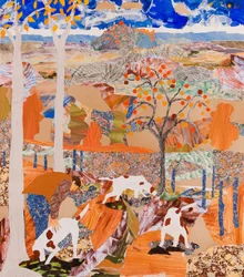Op zoek naar truffels, 2016 (collage)