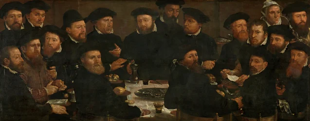 Banket van achttien bewakers van sectie L, Amsterdam