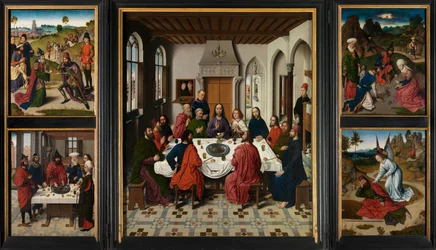 Het Altaarstuk van het Heilig Sacrament, ca. 1464-68