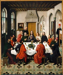 Het Avondmaal (olieverf op doek)