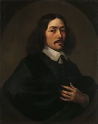 Portret van een man, vermoedelijk Bartholomeus Vermuyden (1616/17-1650)