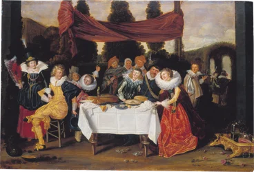 Vrolijk gezelschap