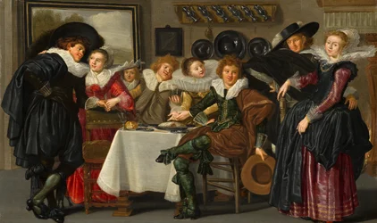 Vrolijk gezelschap