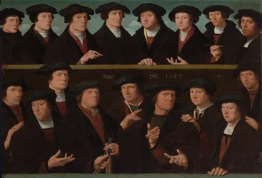 Een groep wachters
