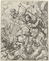 Vlucht van het Assyrische leger