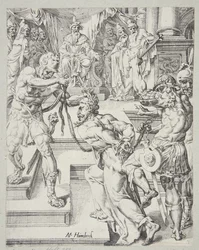 Christus voor Kajafas