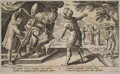 De morele achteruitgang van de geestelijkheid