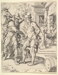 De gelijkenis van de barmhartige Samaritaan, 1549