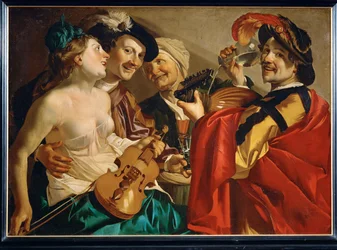 Concert (schilderij op doek)