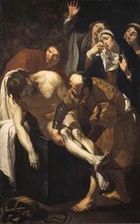 Het dragen van het lichaam van Christus naar het graf