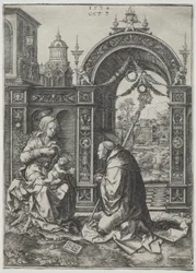 De visioen van St. Bernard