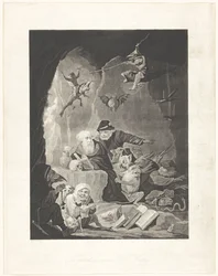 De verzoeking van de H. Antonius