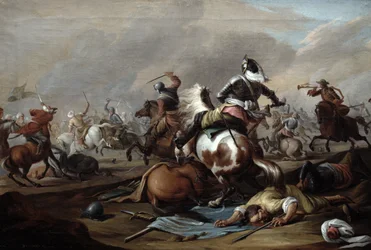 De botsing van de cavalerie, 1770