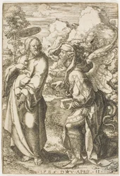 Christus verleid door de duivel