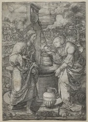 Christus en de vrouw van Samaria