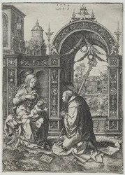 De visioen van St. Bernard