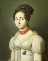 Portret van Jacoba van Wessem, vrouw van Heer Stumphius, burgemeester van Beverwijk