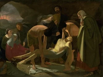 De begrafenis van Christus