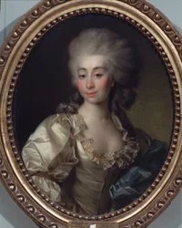 Portret van Ursula Mniszeck, 1782