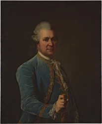 Portret van de staatsman en hervormer Graaf Jacob Sievers 1731-1808, 1779