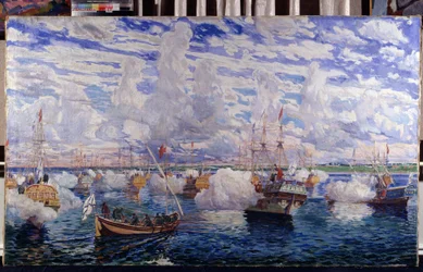 De vloot van Peter I van Rusland