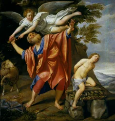 Spaans:  El sacrificio de Isaac Het offer van Abraham