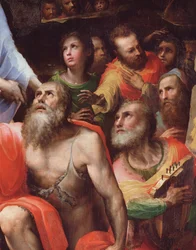 Nederdaling van Christus in de limbo (detail)