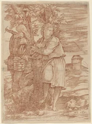 De herder en de oude krijger